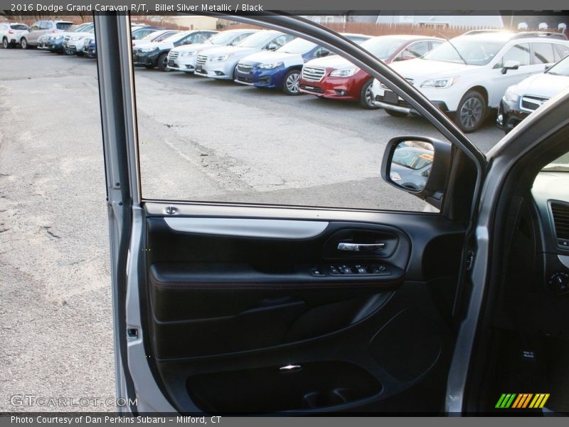 Billet Silver Metallic / Black 2016 Dodge Grand Caravan R/T