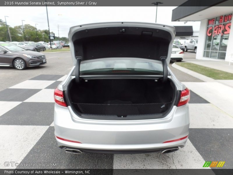 Symphony Silver / Gray 2016 Hyundai Sonata Limited