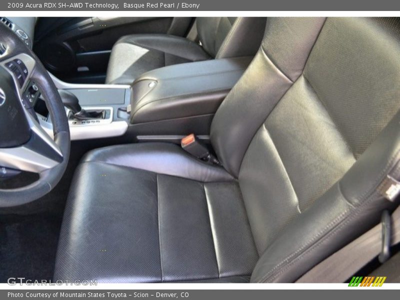 Basque Red Pearl / Ebony 2009 Acura RDX SH-AWD Technology