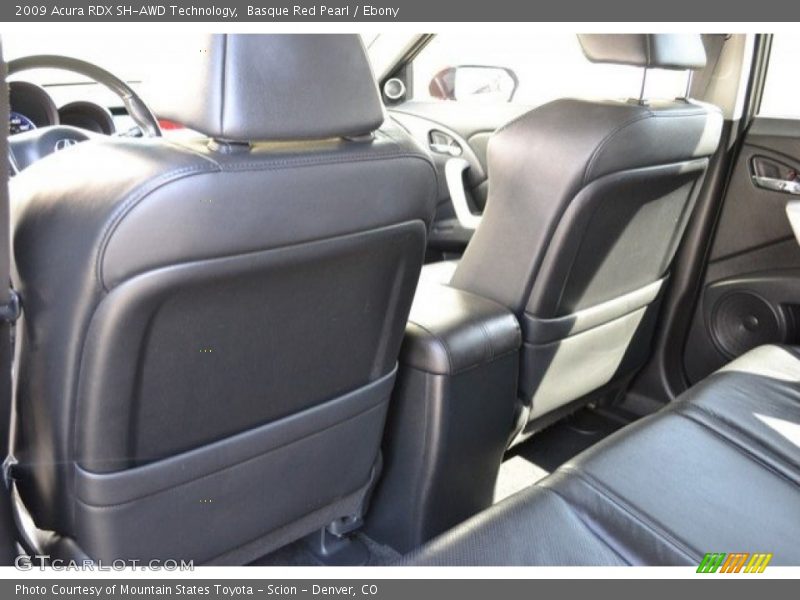 Basque Red Pearl / Ebony 2009 Acura RDX SH-AWD Technology