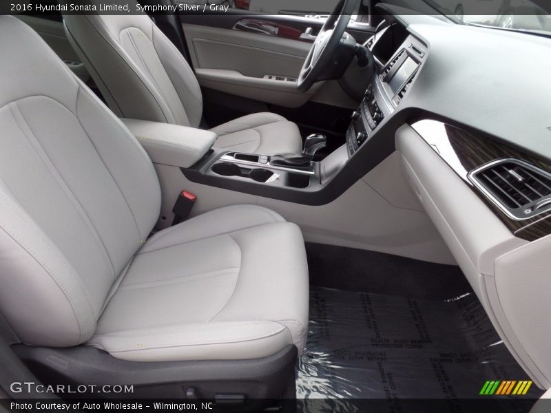 Symphony Silver / Gray 2016 Hyundai Sonata Limited
