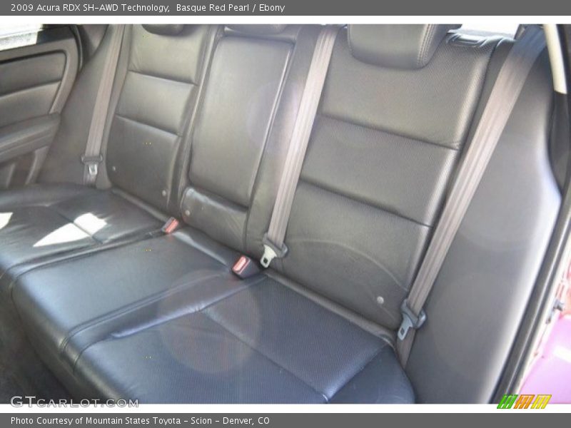 Basque Red Pearl / Ebony 2009 Acura RDX SH-AWD Technology
