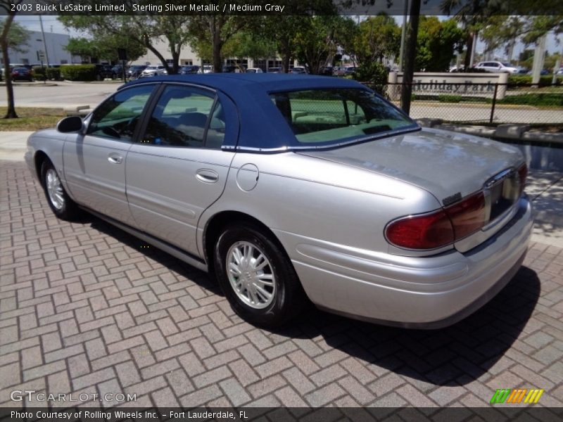 Sterling Silver Metallic / Medium Gray 2003 Buick LeSabre Limited