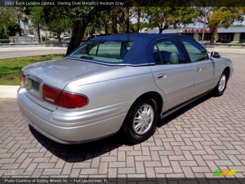 Sterling Silver Metallic / Medium Gray 2003 Buick LeSabre Limited