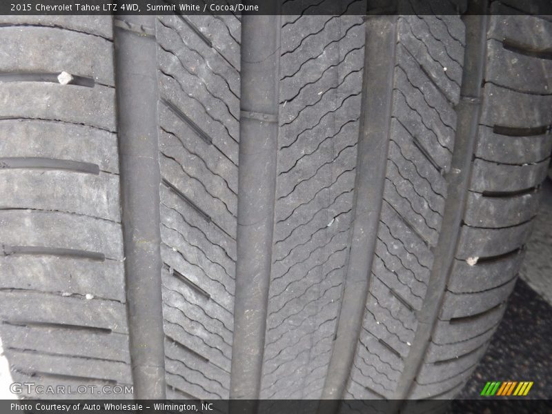 Summit White / Cocoa/Dune 2015 Chevrolet Tahoe LTZ 4WD
