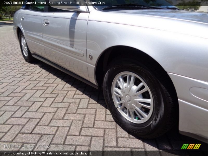 Sterling Silver Metallic / Medium Gray 2003 Buick LeSabre Limited