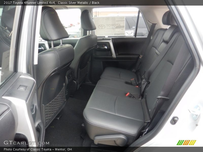 Rear Seat of 2017 4Runner Limited 4x4