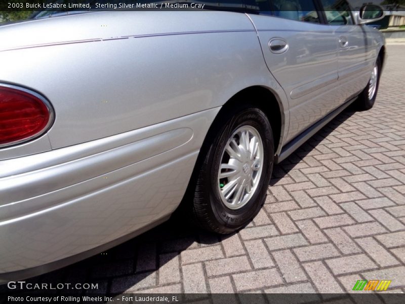 Sterling Silver Metallic / Medium Gray 2003 Buick LeSabre Limited