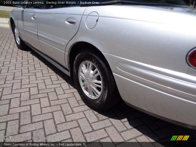 Sterling Silver Metallic / Medium Gray 2003 Buick LeSabre Limited