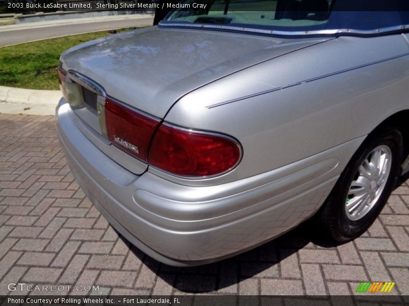 Sterling Silver Metallic / Medium Gray 2003 Buick LeSabre Limited