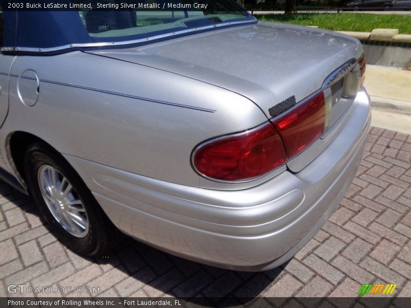 Sterling Silver Metallic / Medium Gray 2003 Buick LeSabre Limited