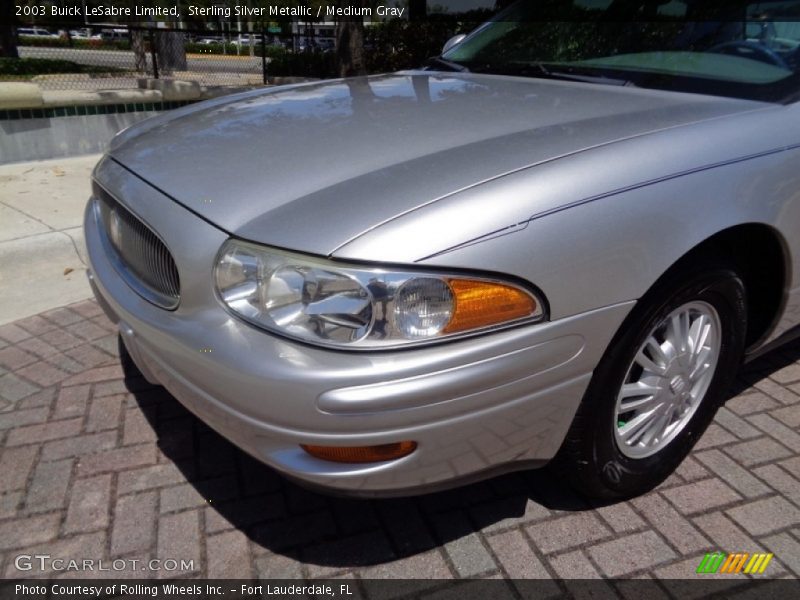 Sterling Silver Metallic / Medium Gray 2003 Buick LeSabre Limited