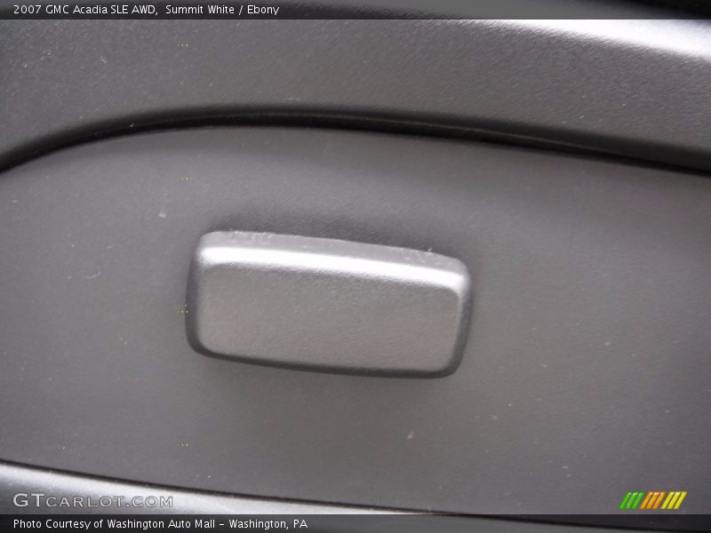 Summit White / Ebony 2007 GMC Acadia SLE AWD