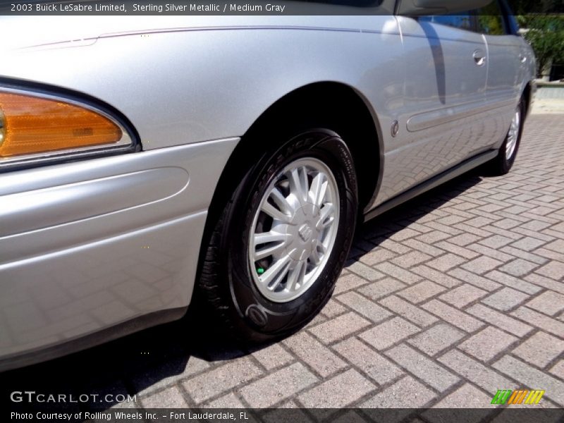 Sterling Silver Metallic / Medium Gray 2003 Buick LeSabre Limited