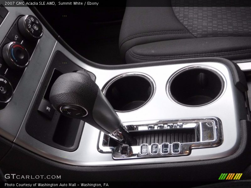 Summit White / Ebony 2007 GMC Acadia SLE AWD