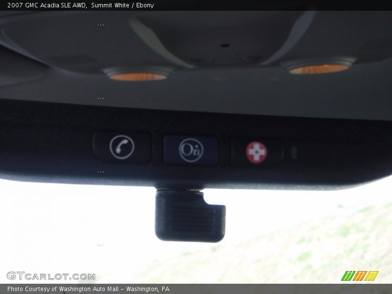 Summit White / Ebony 2007 GMC Acadia SLE AWD