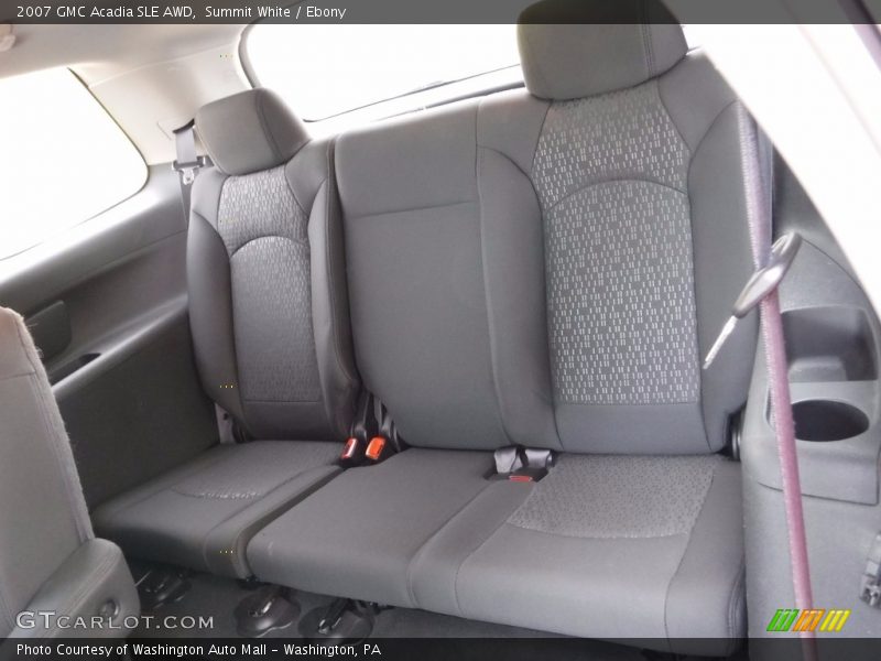 Summit White / Ebony 2007 GMC Acadia SLE AWD