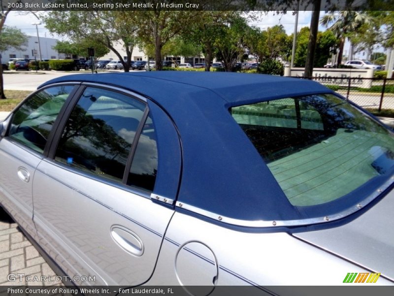Sterling Silver Metallic / Medium Gray 2003 Buick LeSabre Limited