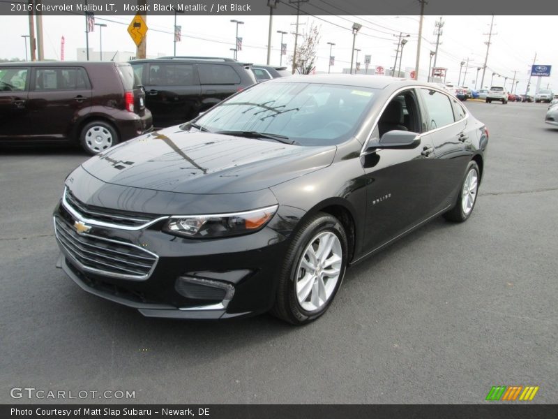 Mosaic Black Metallic / Jet Black 2016 Chevrolet Malibu LT
