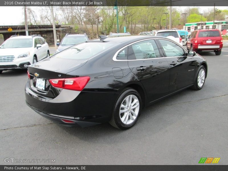 Mosaic Black Metallic / Jet Black 2016 Chevrolet Malibu LT