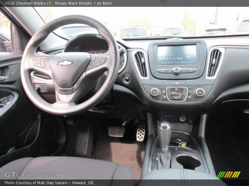 Mosaic Black Metallic / Jet Black 2016 Chevrolet Malibu LT