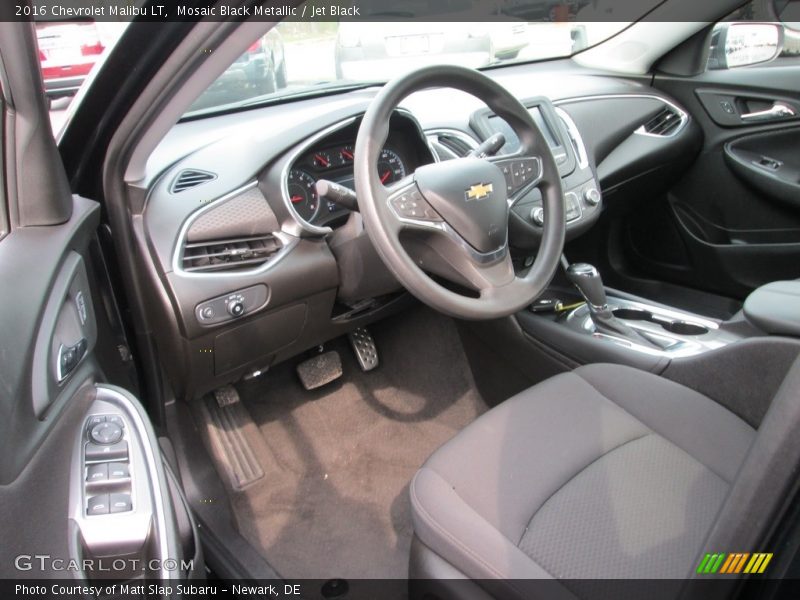 Mosaic Black Metallic / Jet Black 2016 Chevrolet Malibu LT