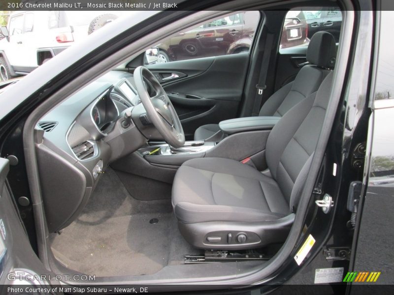 Mosaic Black Metallic / Jet Black 2016 Chevrolet Malibu LT