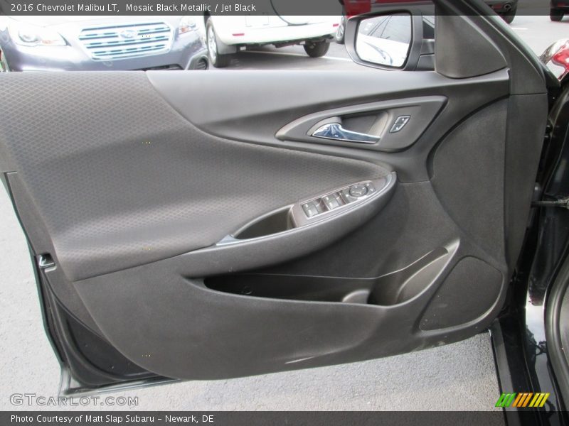 Mosaic Black Metallic / Jet Black 2016 Chevrolet Malibu LT
