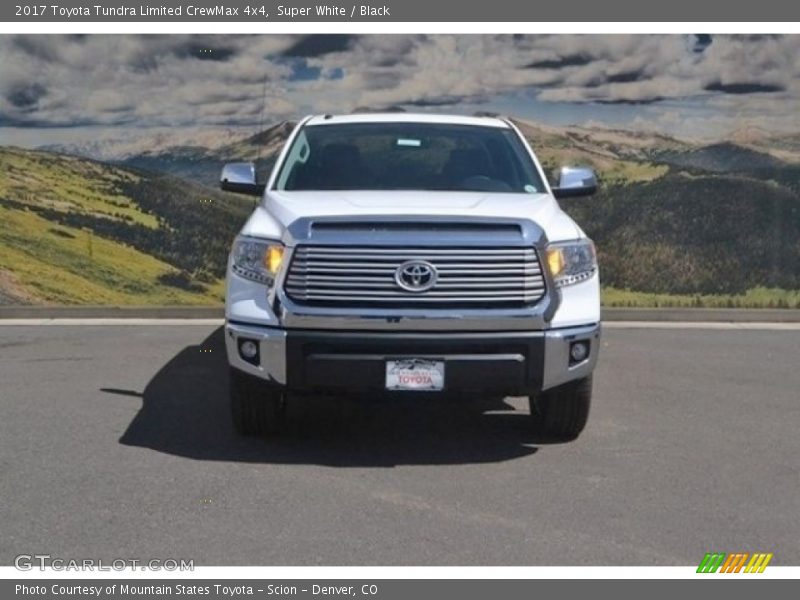 Super White / Black 2017 Toyota Tundra Limited CrewMax 4x4