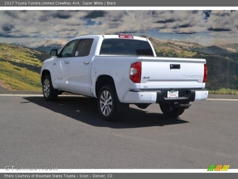 Super White / Black 2017 Toyota Tundra Limited CrewMax 4x4