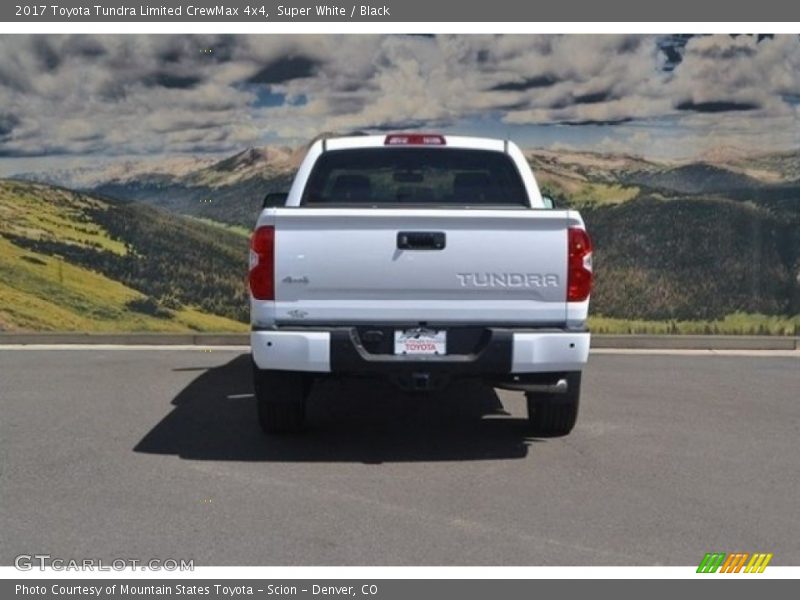 Super White / Black 2017 Toyota Tundra Limited CrewMax 4x4