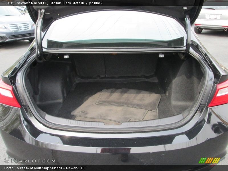 Mosaic Black Metallic / Jet Black 2016 Chevrolet Malibu LT