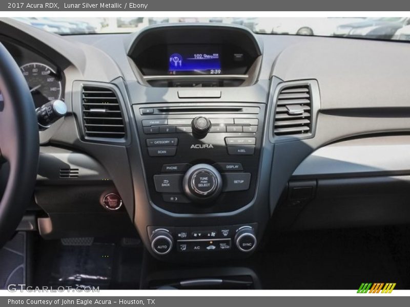 Lunar Silver Metallic / Ebony 2017 Acura RDX