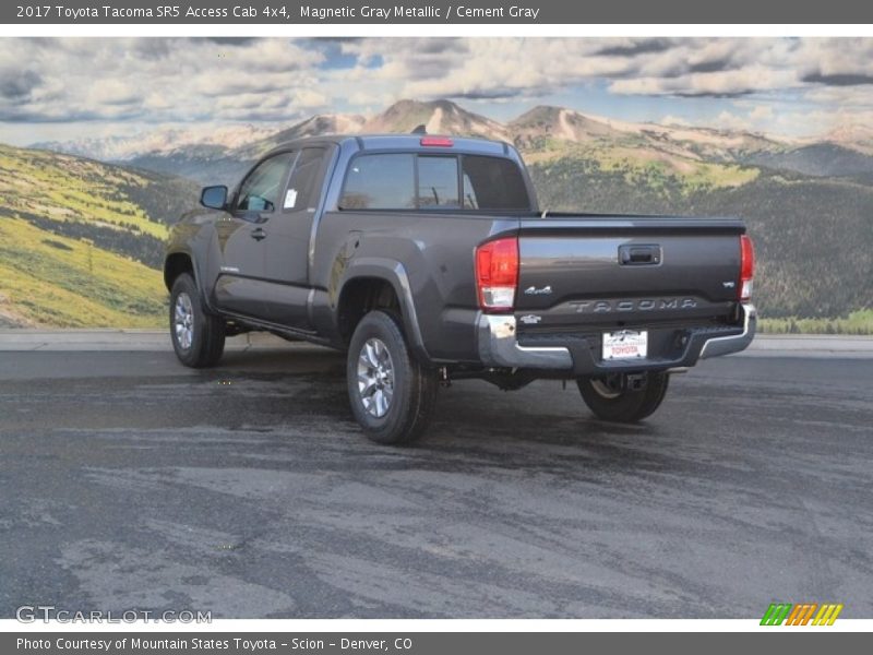 Magnetic Gray Metallic / Cement Gray 2017 Toyota Tacoma SR5 Access Cab 4x4