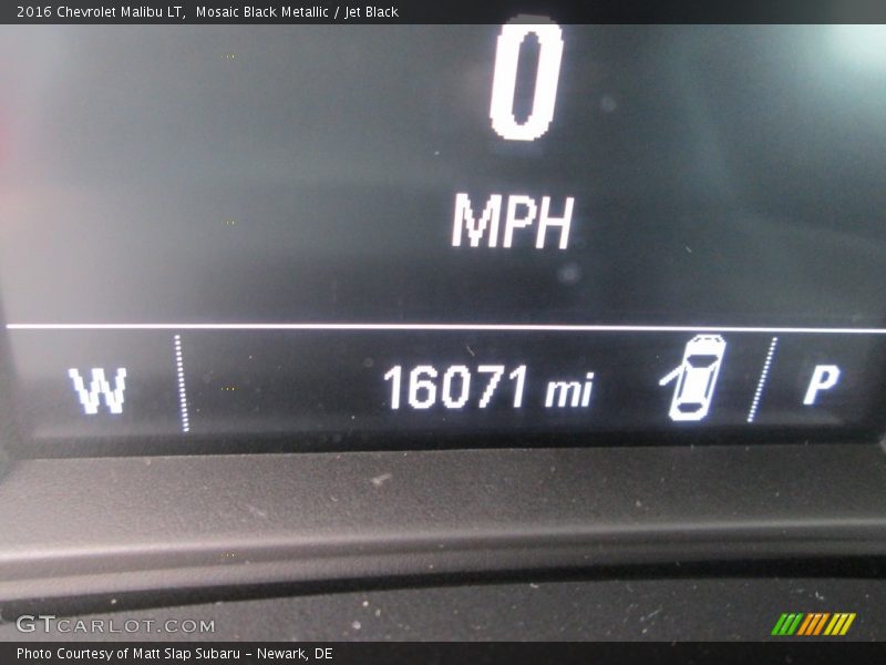 Mosaic Black Metallic / Jet Black 2016 Chevrolet Malibu LT