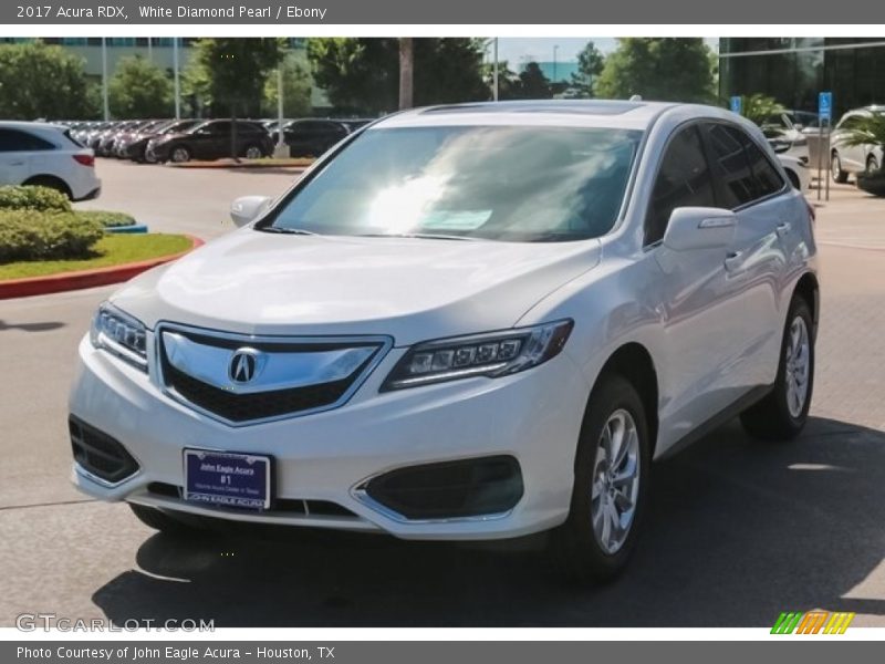 White Diamond Pearl / Ebony 2017 Acura RDX