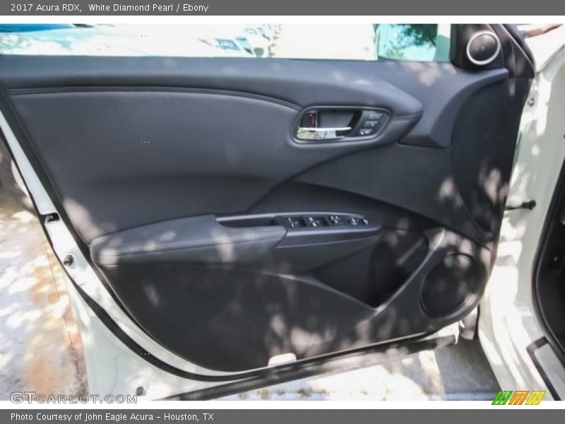 White Diamond Pearl / Ebony 2017 Acura RDX