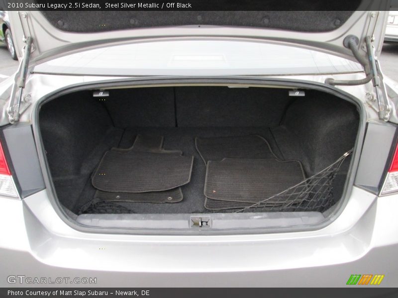 Steel Silver Metallic / Off Black 2010 Subaru Legacy 2.5i Sedan