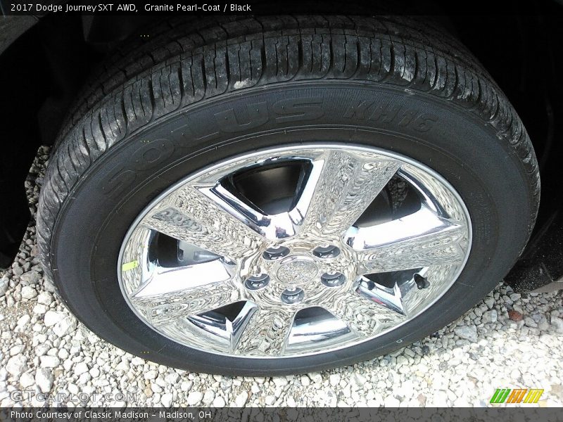Granite Pearl-Coat / Black 2017 Dodge Journey SXT AWD