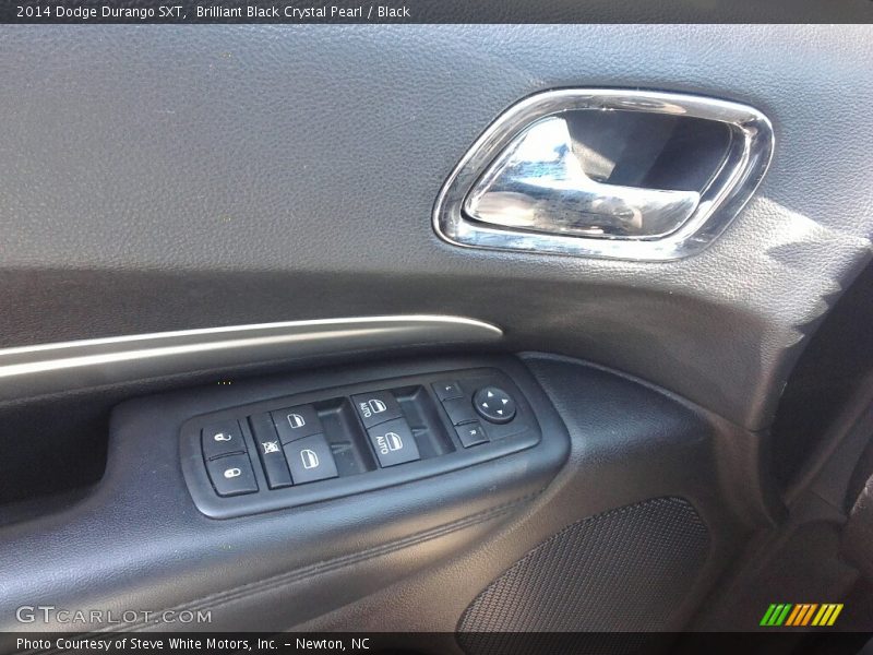 Brilliant Black Crystal Pearl / Black 2014 Dodge Durango SXT