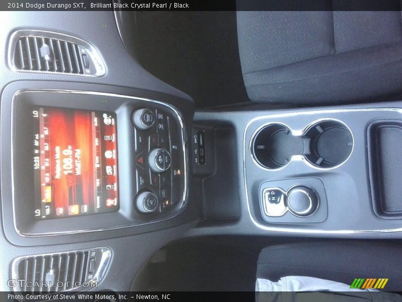 Brilliant Black Crystal Pearl / Black 2014 Dodge Durango SXT