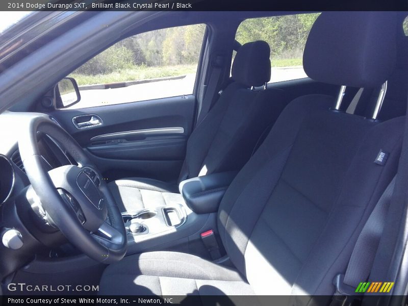Brilliant Black Crystal Pearl / Black 2014 Dodge Durango SXT