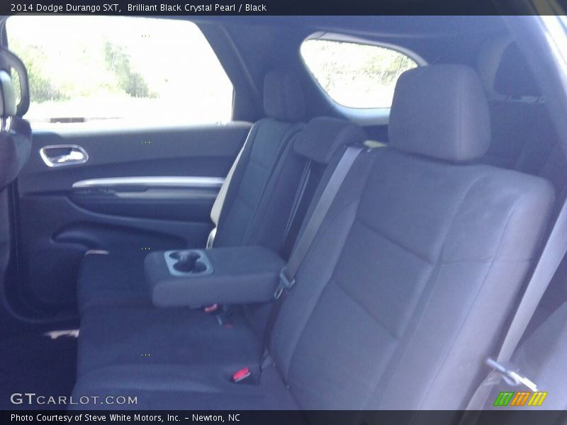 Brilliant Black Crystal Pearl / Black 2014 Dodge Durango SXT