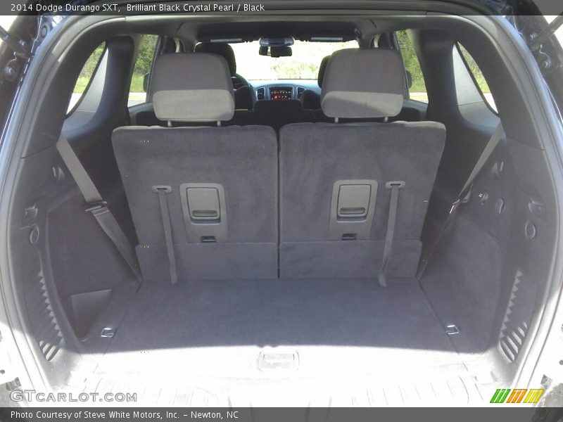 Brilliant Black Crystal Pearl / Black 2014 Dodge Durango SXT