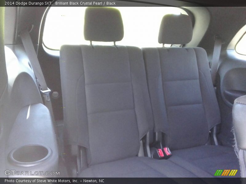 Brilliant Black Crystal Pearl / Black 2014 Dodge Durango SXT