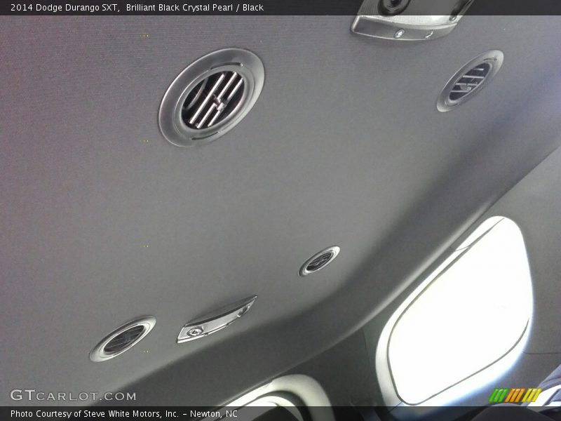 Brilliant Black Crystal Pearl / Black 2014 Dodge Durango SXT