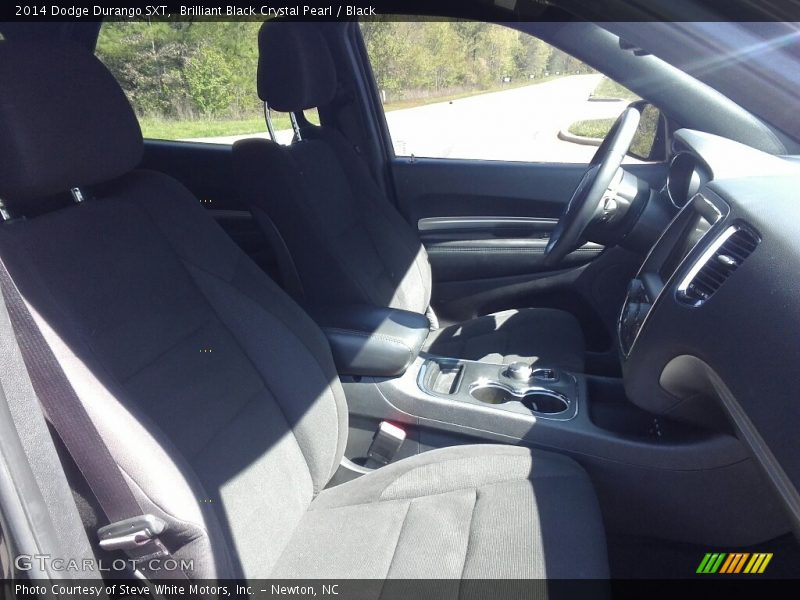 Brilliant Black Crystal Pearl / Black 2014 Dodge Durango SXT