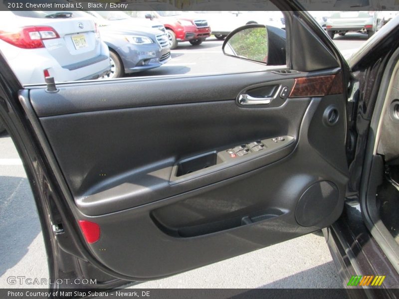 Black / Ebony 2012 Chevrolet Impala LS