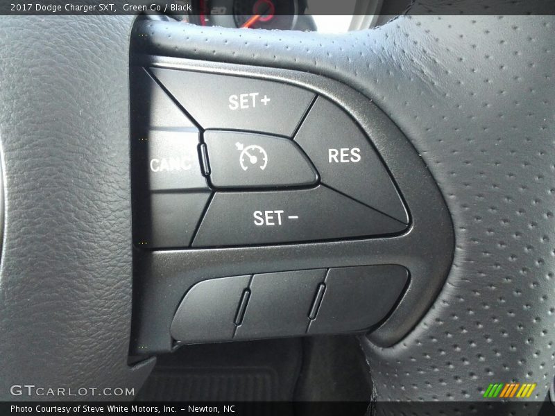 Green Go / Black 2017 Dodge Charger SXT