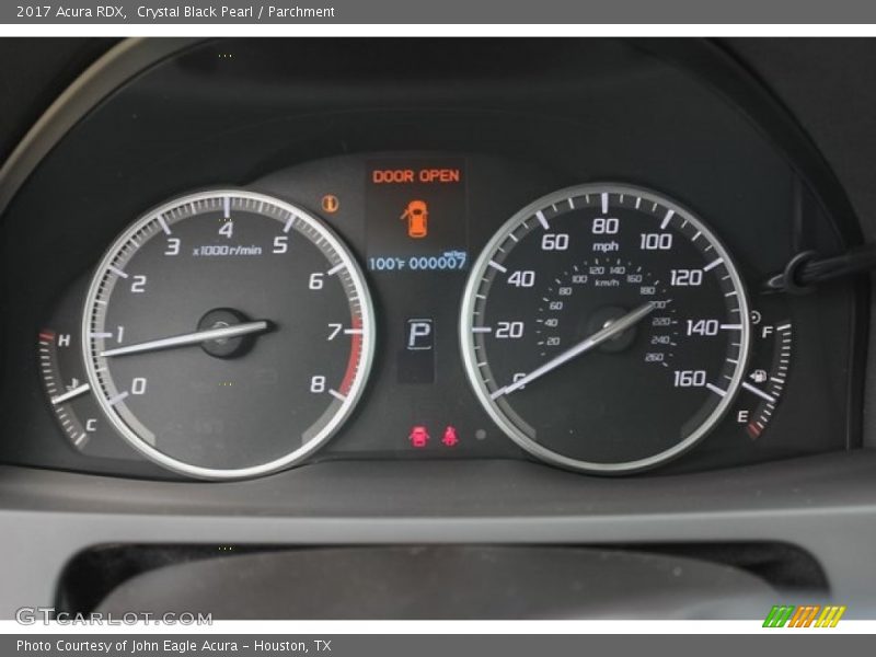 Crystal Black Pearl / Parchment 2017 Acura RDX